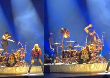 Baterista de Maná sufre caída