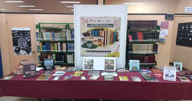 Biblioteca del Centro Cultural abre exhibición literaria en Ciudad Victoria, Tamaulipas
