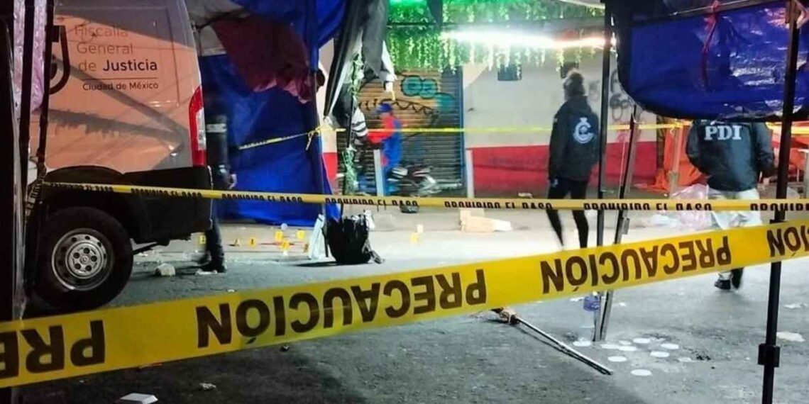 comerciante atacado a balazos Tepito