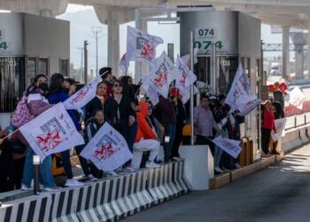 CNTE presión giras de Sheinbaum