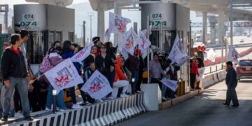 CNTE presión giras de Sheinbaum