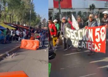 CNTE realizará plantón de 48 horas frente a la Cámara de Diputados