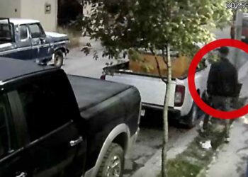 Cámaras captan robo en Juárez