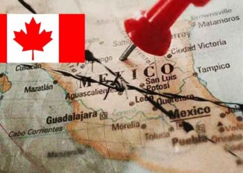 Canadá alerta de viaje estados México