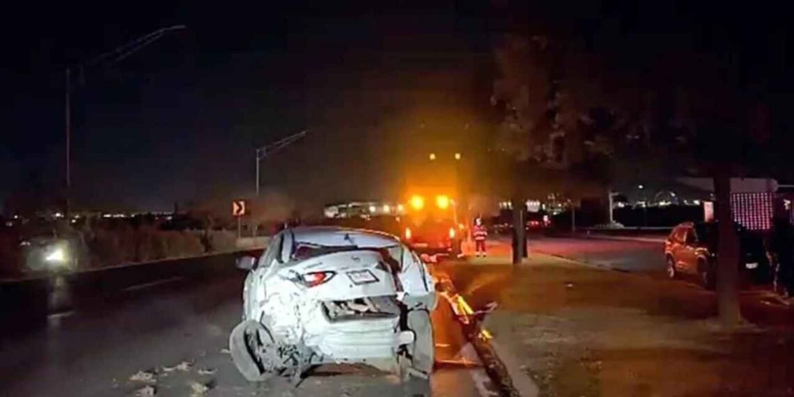 Carambola en Apodaca, Nuevo León deja dos personas lesionadas