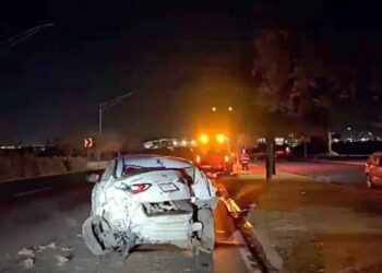Carambola en Apodaca, Nuevo León deja dos personas lesionadas
