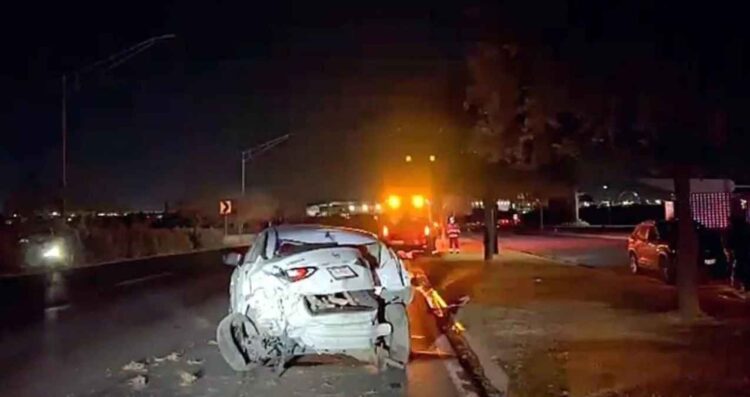Carambola en Apodaca, Nuevo León deja dos personas lesionadas
