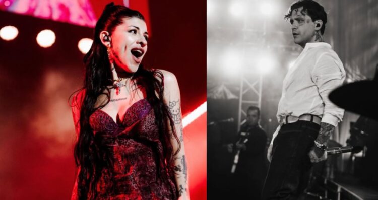 Cazzu detiene su show para pedir respeto para Christian Nodal