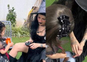 Cazzu reaparece en redes junto a su hija y presume su nuevo tatuaje