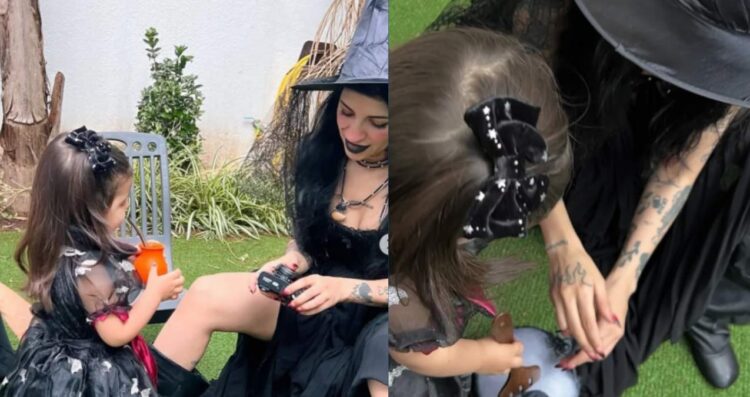 Cazzu reaparece en redes junto a su hija y presume su nuevo tatuaje