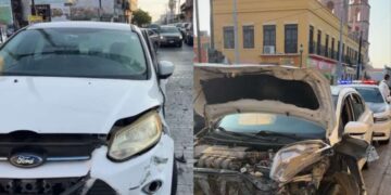 Choque entre mujeres deja una lesionada en el centro de Matamoros, Tamaulipas