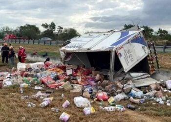 choque unidades de carga Escobedo