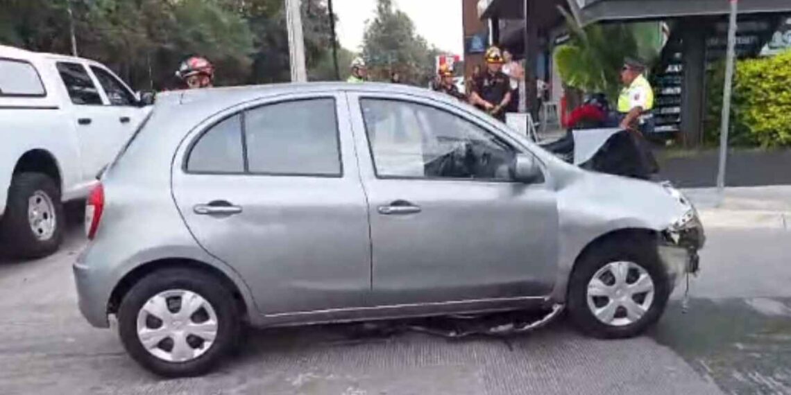 Choque múltiple en San Pedro