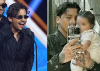 Christian Nodal aclara si su hija Inti estará en su boda religiosa con Ángela Aguilar