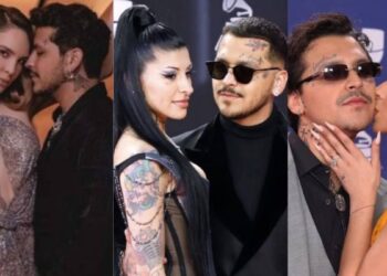 Christian Nodal no dedicó Latin Grammy a Ángela Aguilar, pero a Belinda y a Cazzu sí