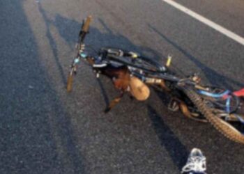 Ciclista herido en Nuevo Laredo