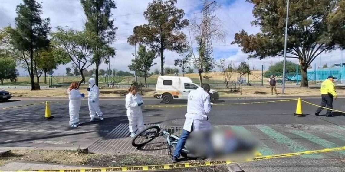 ciclista murió Avenida Guelatao