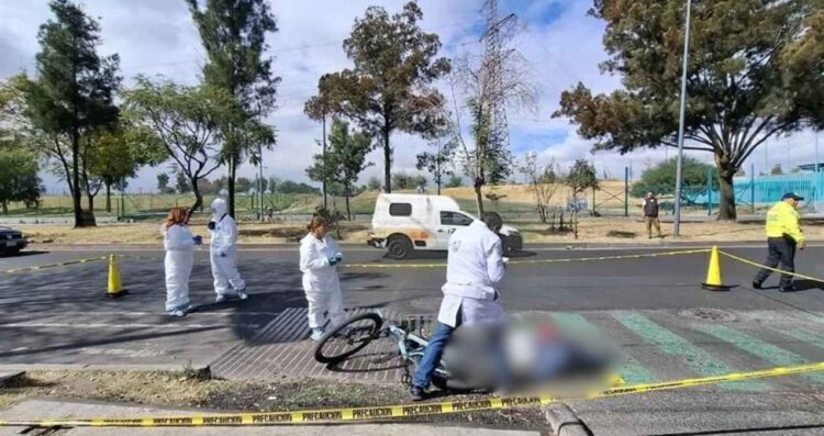 ciclista murió Avenida Guelatao