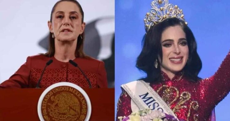 Claudia Sheinbaum califica de ridículas las críticas a Fátima Bosch tras ganar Miss Universo