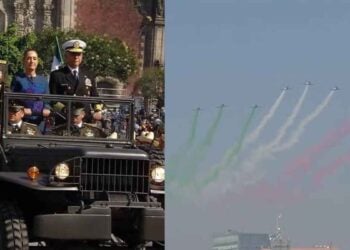Claudia Sheinbaum lidera el desfile cívico-militar de la Revolución Mexicana