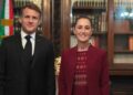 Claudia Sheinbaum y el Presidente de Francia, Emmanuel Macron, refuerzan su relación con nuevos convenios bilaterales: Así fue la reunión