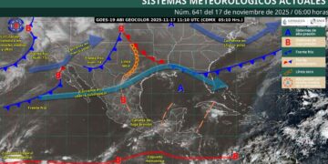 Clima en México: ¿Cómo afectará el Frente Frío 15?