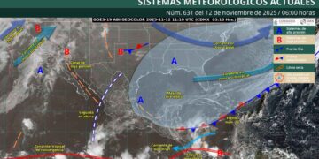 Clima en México: ¿Seguirá afectando el Frente frío 13 tras debilitarse?