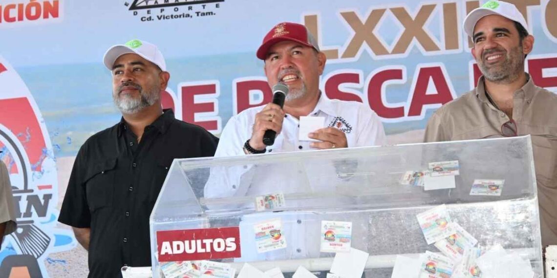 Con récord de 3,811 participantes, La Pesca, Tamaulipas, apunta a un Récord Guinness en pesca deportiva