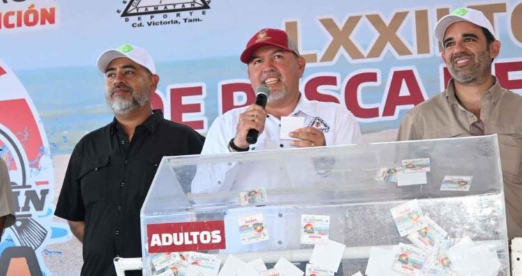 Con récord de 3,811 participantes, La Pesca, Tamaulipas, apunta a un Récord Guinness en pesca deportiva