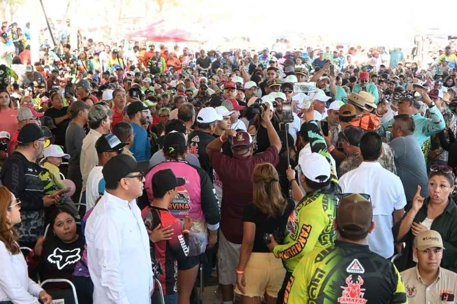 Con récord de 3,811 participantes, La Pesca, Tamaulipas, apunta a un Récord Guinness en pesca deportiva