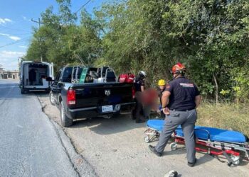 motociclista lesiones General Terán