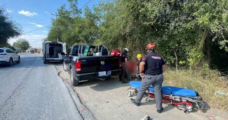 motociclista lesiones General Terán