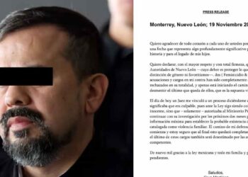 Cruz Martínez lanza comunicado