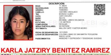 Desaparece jovencita en Pesquería, Nuevo León; piden apoyo para localizarla