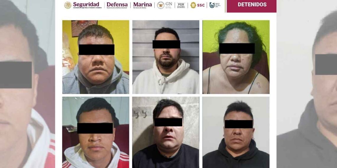 Desmantelan banda de ladrones 6 detenidos por robos en viviendas de la CDMX