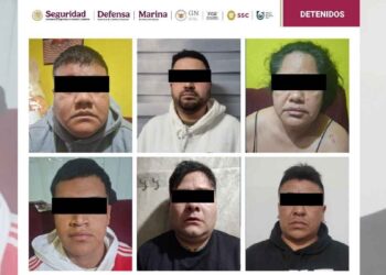 Desmantelan banda de ladrones 6 detenidos por robos en viviendas de la CDMX