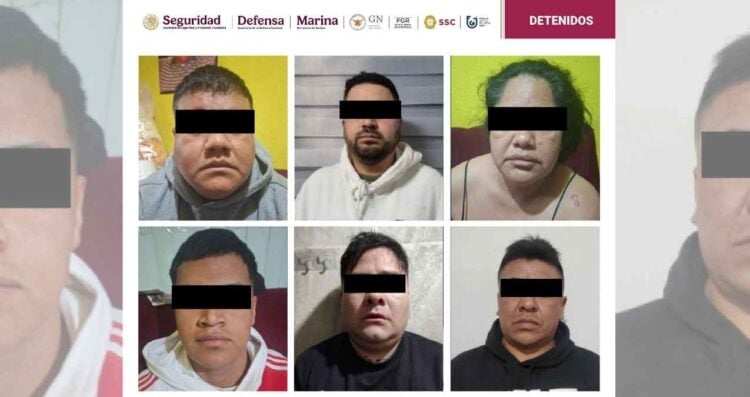 Desmantelan banda de ladrones 6 detenidos por robos en viviendas de la CDMX