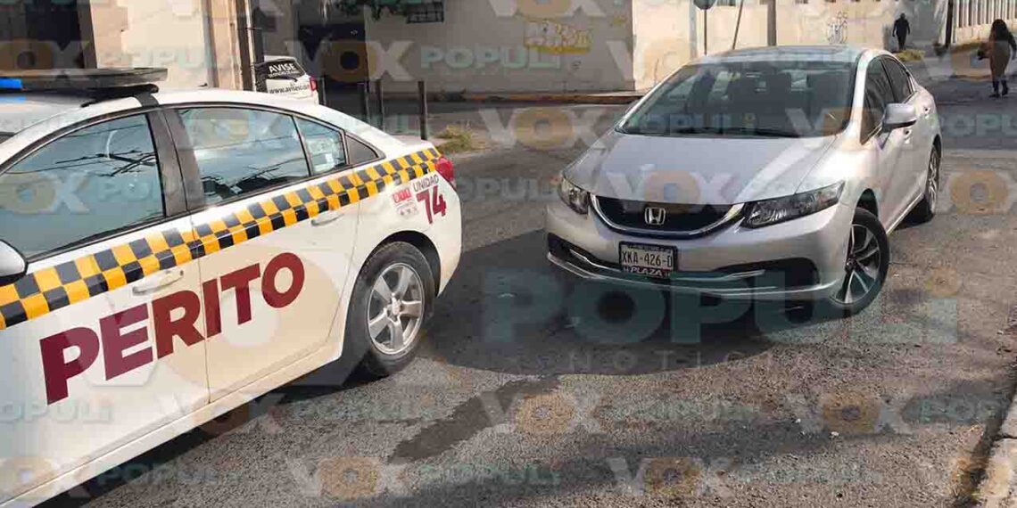 Despiste provoca choque por alcance entre vehículos en Ciudad Victoria, Tamaulipas 