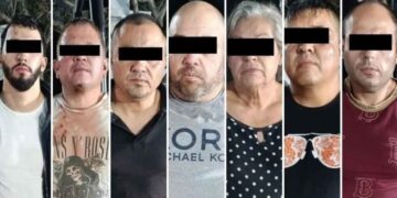 Detienen a banda por robo de caja fuerte en el Centro de Monterrey