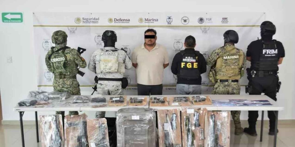 Detuvieron a “El Rayo”, presunto mando del CJNG, durante operativo en Quintana Roo