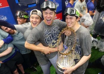 Dodgers Japón celebración
