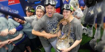Dodgers Japón celebración