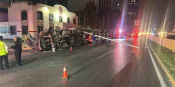 dormitada al volante accidente Monterrey