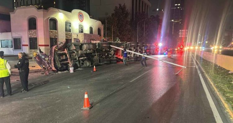 dormitada al volante accidente Monterrey