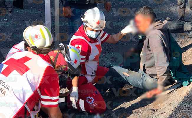 Empleado de carretera es atropellado y acaba grave en la Rumbo Nuevo Victoria