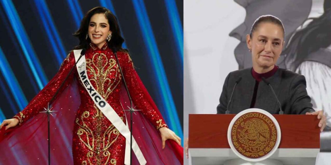 “Es un ejemplo para todas las mujeres”: Claudia Sheinbaum felicita a Fátima Bosch por su triunfo en Miss Universo 2025