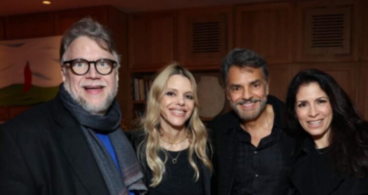 Eugenio Derbez comparte foto con Guillermo del Toro en Los Ángeles