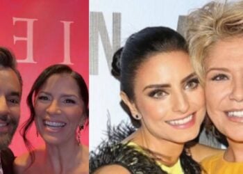 Eugenio Derbez no interrumpió su evento pese al fallecimiento de la mamá de su hija Aislinn Derbez