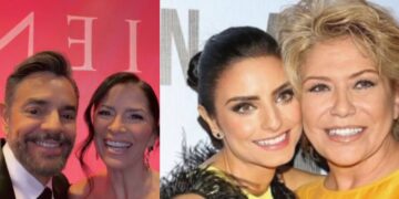 Eugenio Derbez no interrumpió su evento pese al fallecimiento de la mamá de su hija Aislinn Derbez