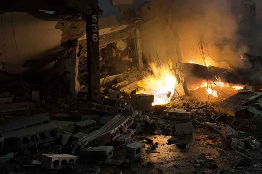 Explosión en vivienda con pirotecnia en Pesquería (1)